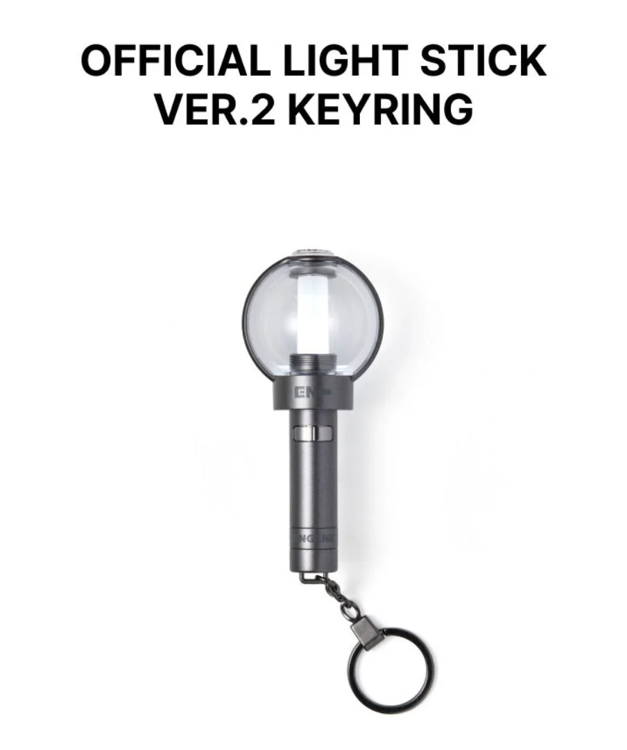 ENHYPEN - OFFICIAL LIGHT STICK VER.2 KEYRING - Image 2