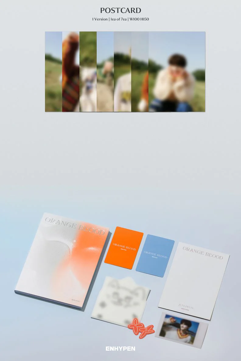 ENHYPEN - ORANGE BLOOD (5TH MINI ALBUM) ENGENE VER. - Image 8