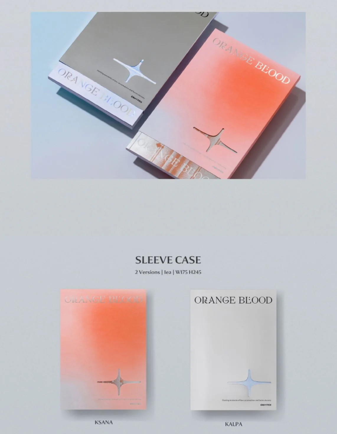 ENHYPEN - ORANGE BLOOD (5TH MINI ALBUM) STANDARD VER. + BDM Photocard - Image 4