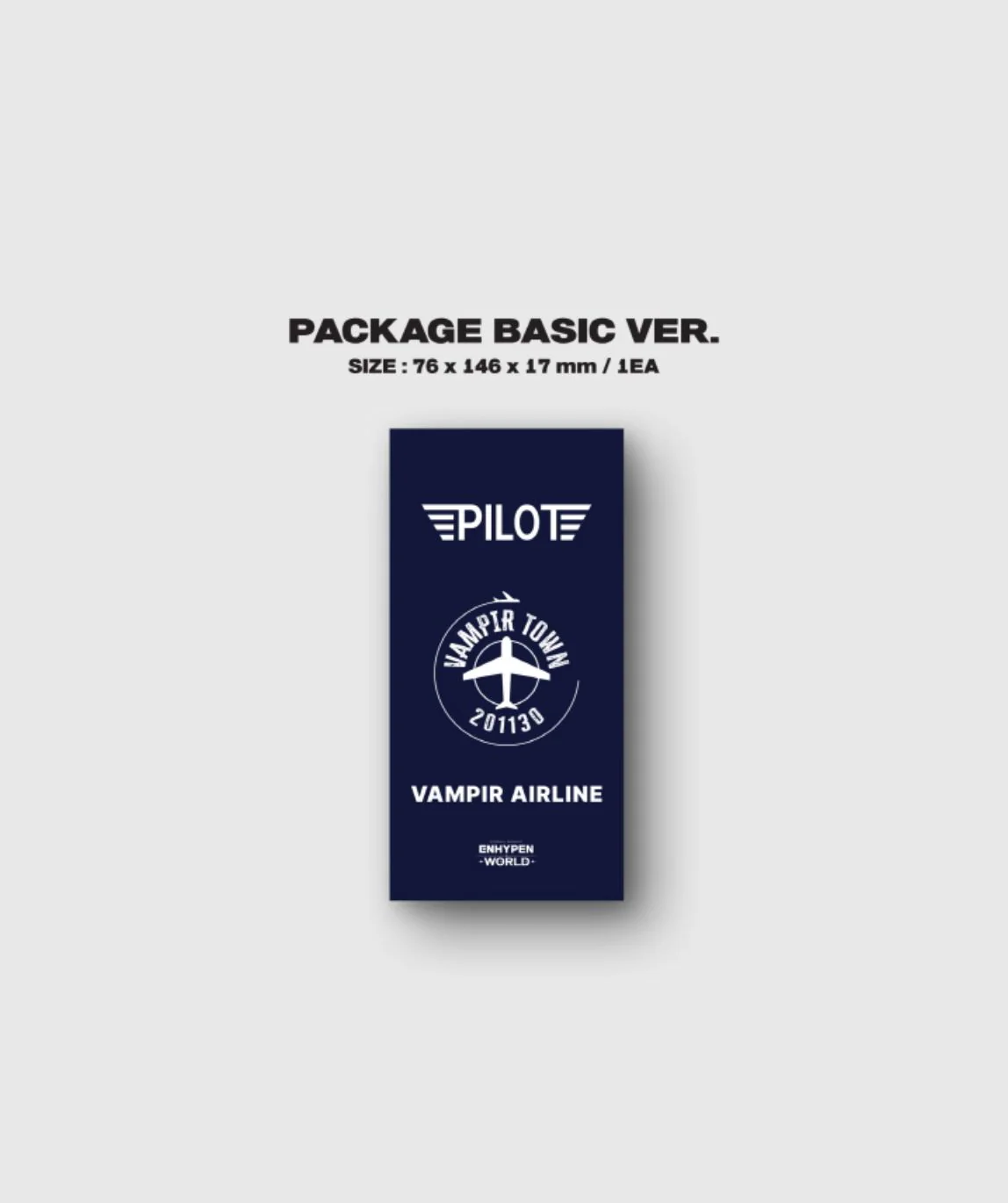 ENHYPEN - WORLD COUPON CARD COLLECTION (PILOT BASIC VER.) - Image 2