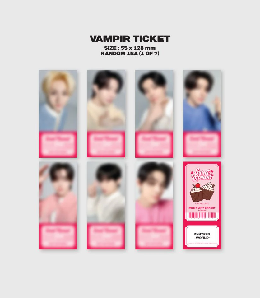 ENHYPEN - WORLD COUPON CARD COLLECTION (SWEET MOMENT VER.) - Image 3