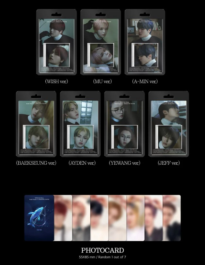 EPEX - YOUTH CHAPTER 3 : ROMANTIC YOUTH (KEYRING VER.) - Image 3