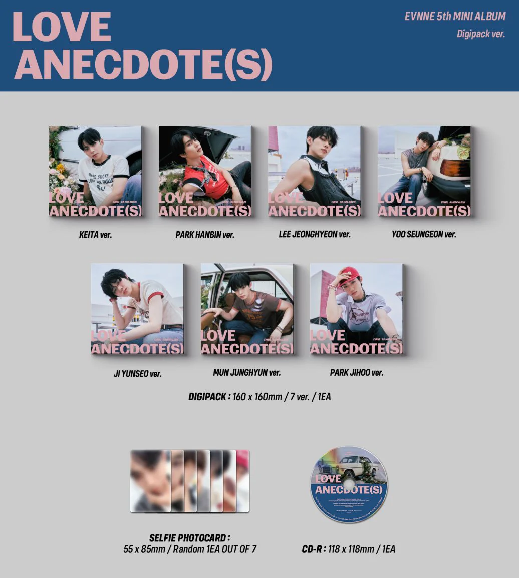 EVNNE - LOVE ANECDOTE(S) (DIGIPACK VER.) - Image 2