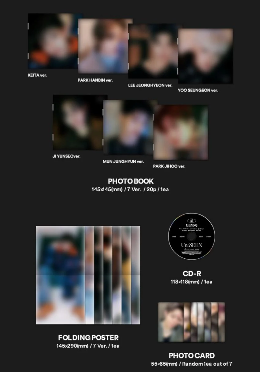 EVNNE - UN: SEEN (2ND MINI ALBUM) DIGIPACK VER. - Image 3