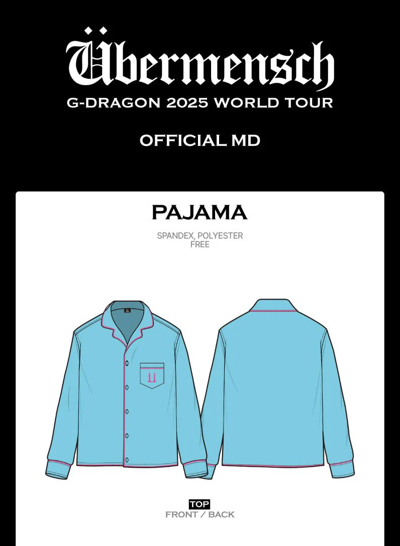 G-DRAGON - CLOTHES (2025 WORLD TOUR 'ÜBERMENSCH' OFFICIAL MD) - Image 18