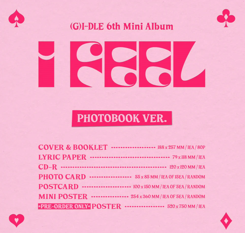 (G)I-DLE - I FEEL (Photobook Ver.) - Image 2