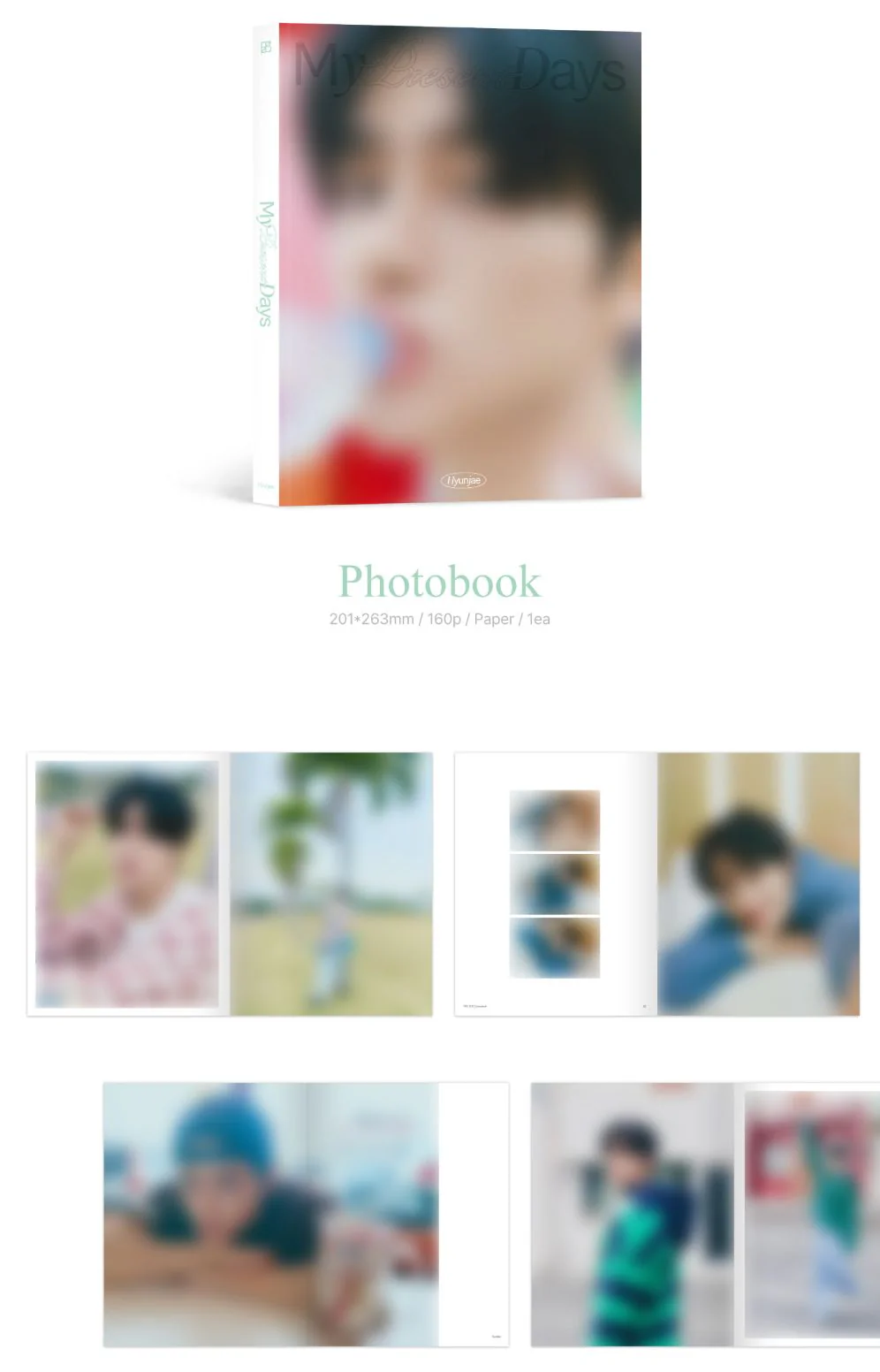HYUNJAE (THE BOYZ) - MY PRESENT DAYS (MY DEAR DAYS THE BOYZ PHOTOBOOK) - Image 3