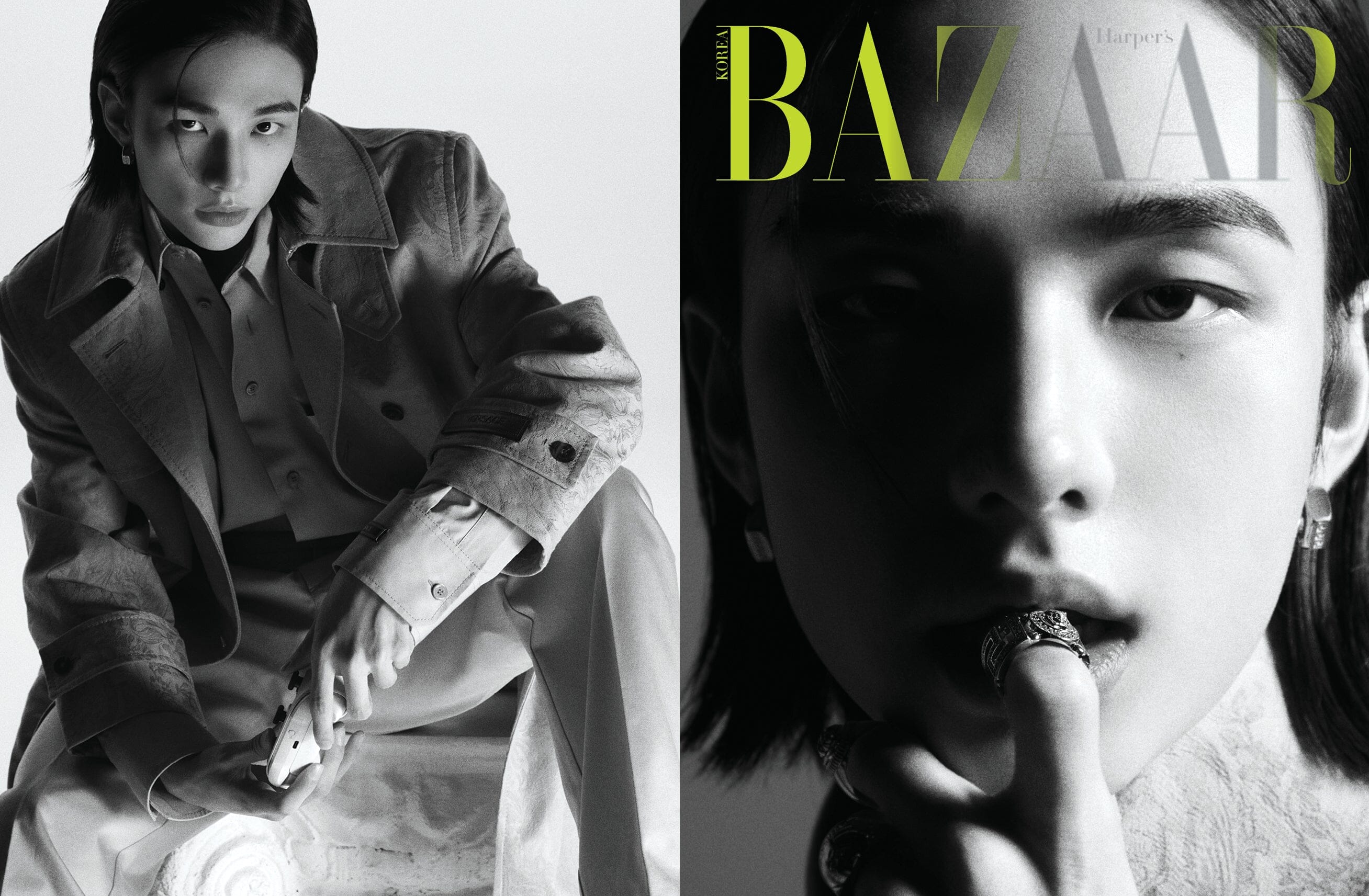HYUNJIN (STRAY KIDS) - BAZAAR MAGAZIN (December 2023) - Image 3