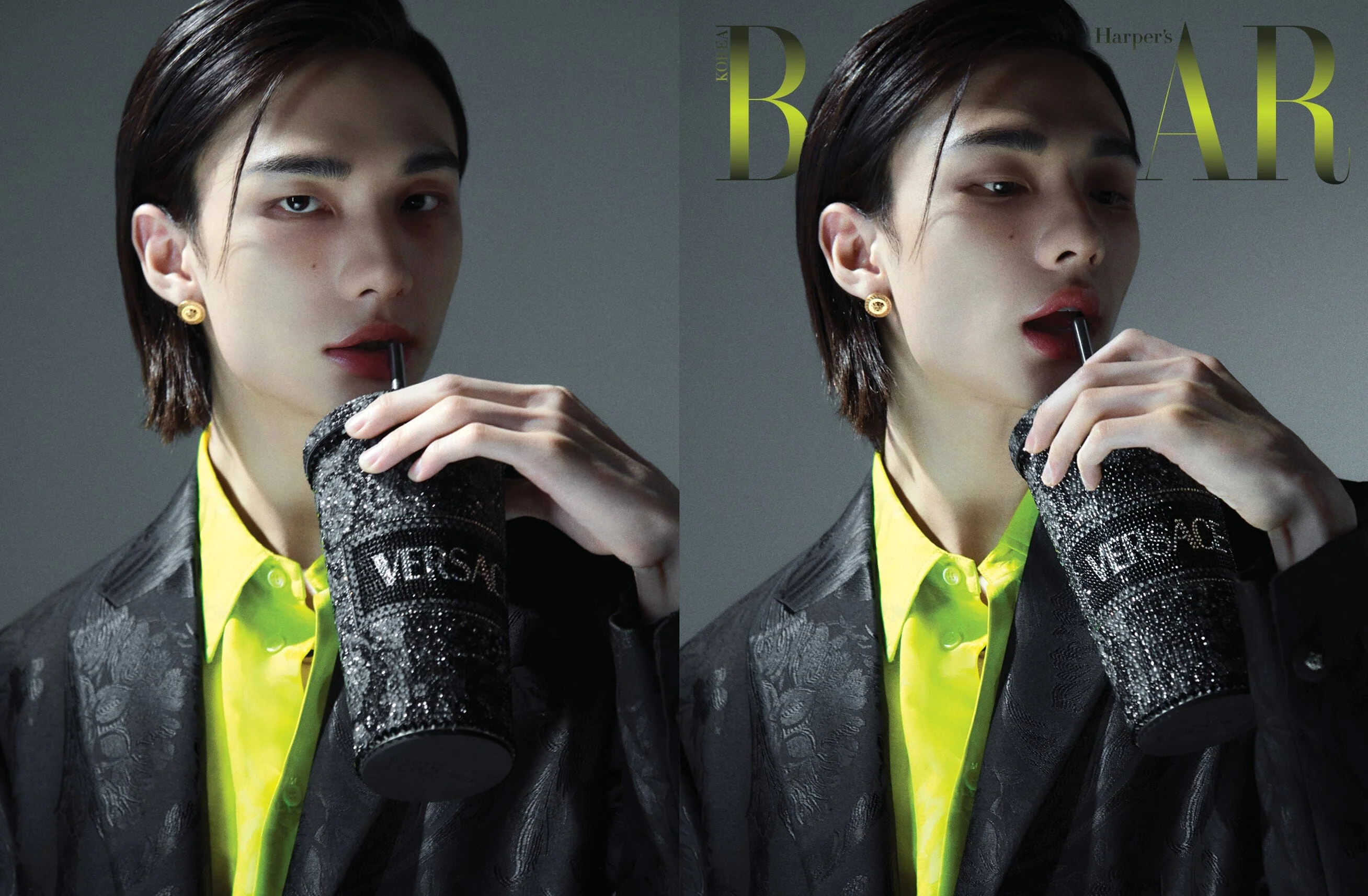 HYUNJIN (STRAY KIDS) - BAZAAR MAGAZIN (December 2023) - Image 4