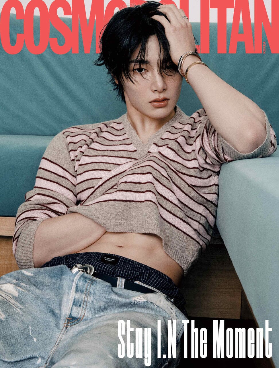 I.N (STRAY KIDS) - COSMOPOLITAN (2025 DECEMBER ISSUE) - Image 2