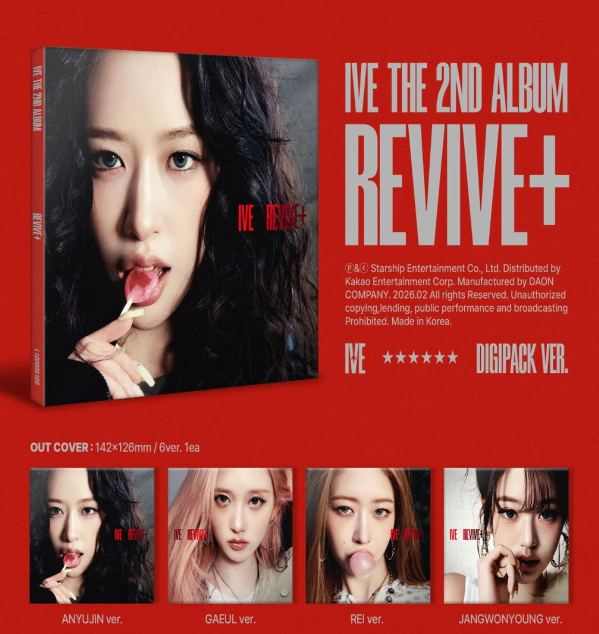 IVE - REVIVE+ (DIGIPACK VER.) - Image 2