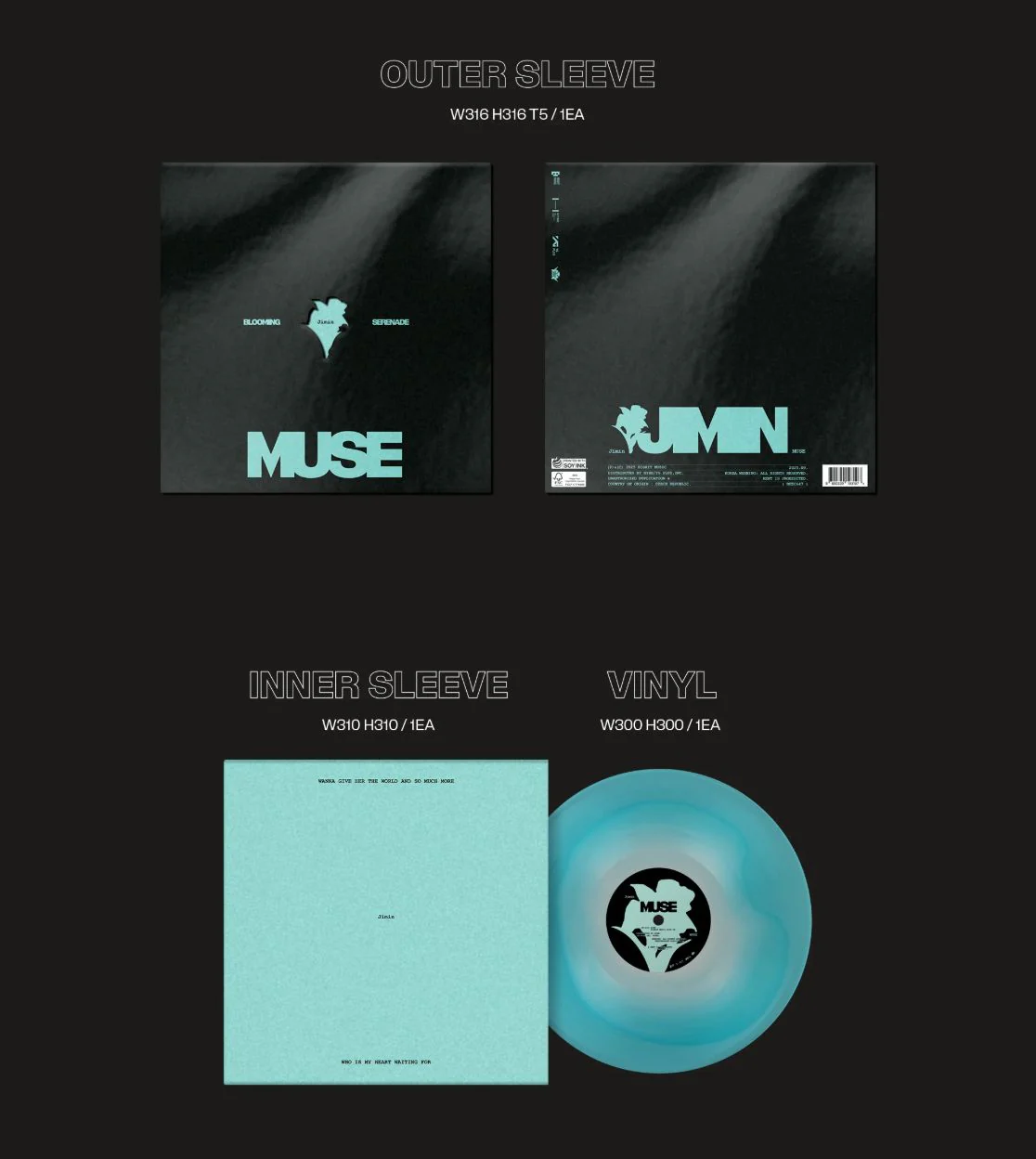 JIMIN (BTS) - MUSE (LP VER.) - Image 3
