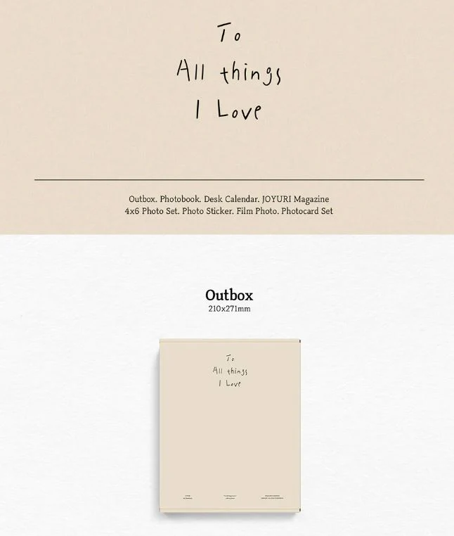 JO YURI - TO ALL THINGS I LOVE (1ST PHOTOBOOK) - Image 2