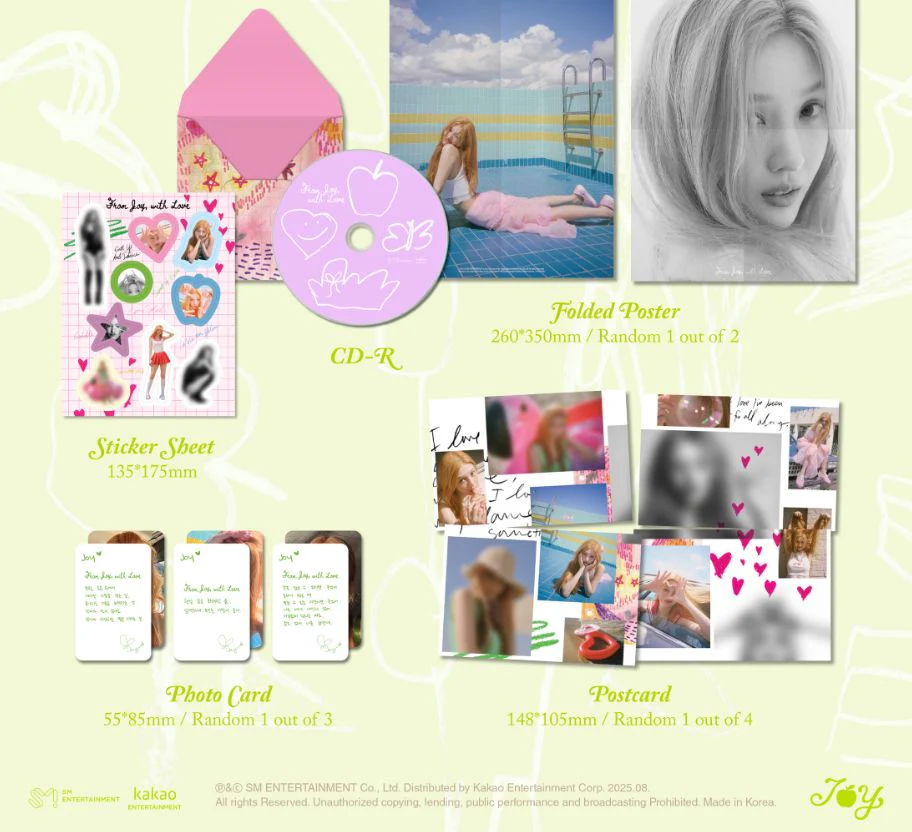 JOY (RED VELVET) - FROM JOY, WITH LOVE (PHOTOBOOK VER.) - Image 3