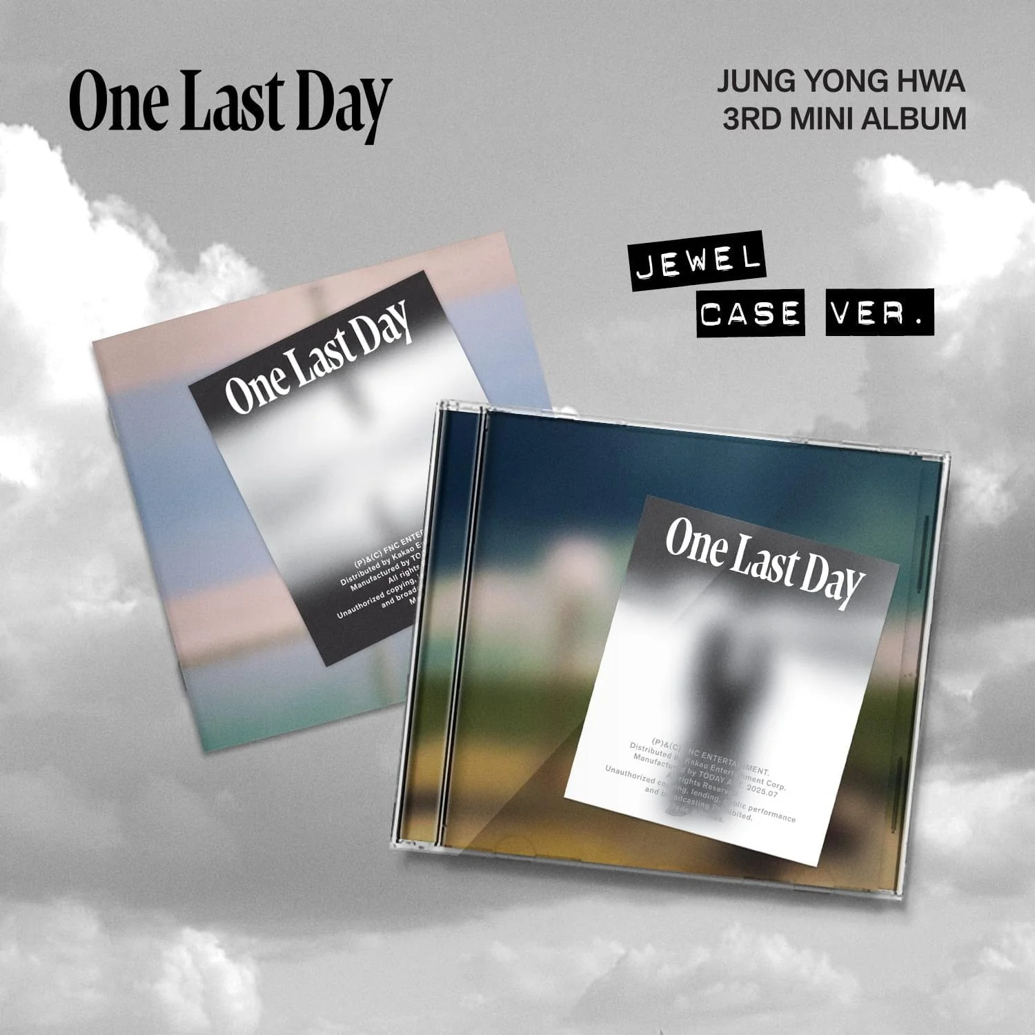JUNG YONG HWA (CNBLUE) - ONE LAST DAY (JEWEL CASE VER.)