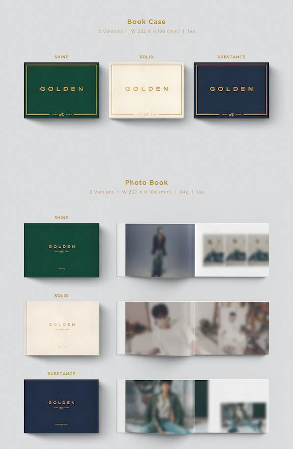 JUNGKOOK (BTS) - GOLDEN (1ST SOLO ALBUM) + Weverse Gift - Image 4