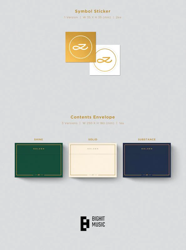JUNGKOOK (BTS) - GOLDEN (1ST SOLO ALBUM) + Weverse Gift - Image 8