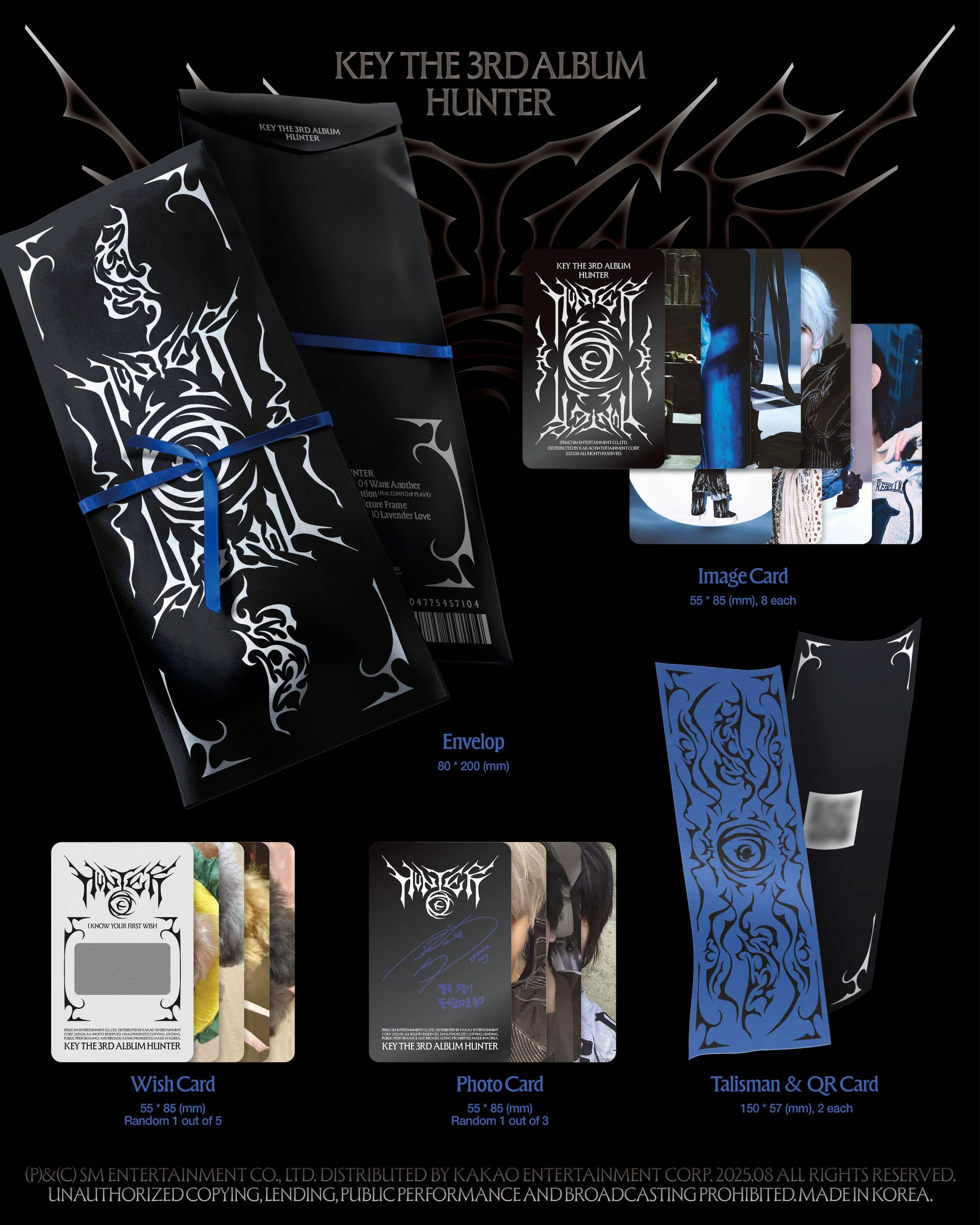 KEY (SHINEE) - HUNTER (QR VER.) (TALISMAN VER.) - Image 2