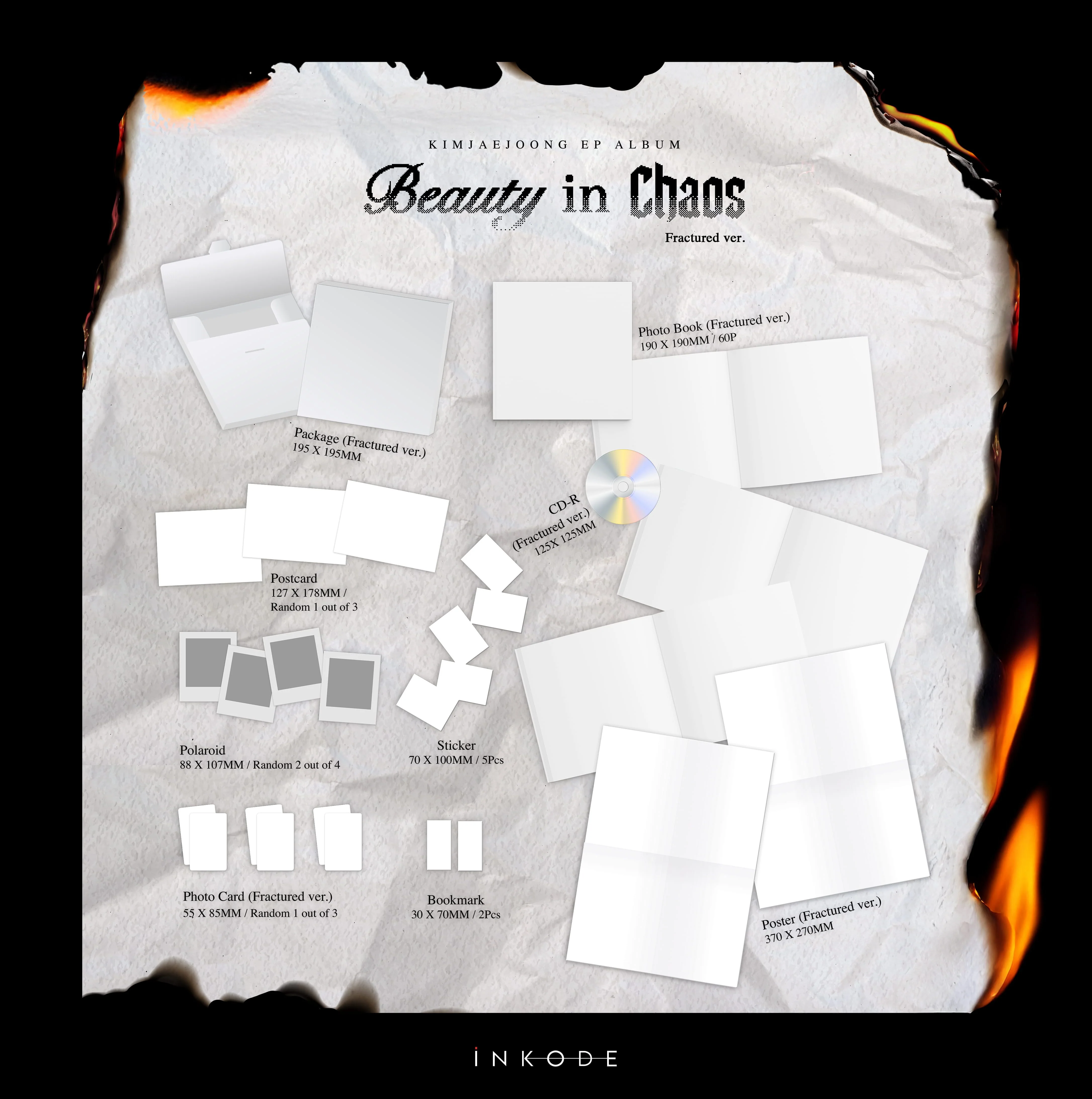 KIM JAE JOONG (JX) - BEAUTY IN CHAOS (PHOTOBOOK ALBUM) - Image 3