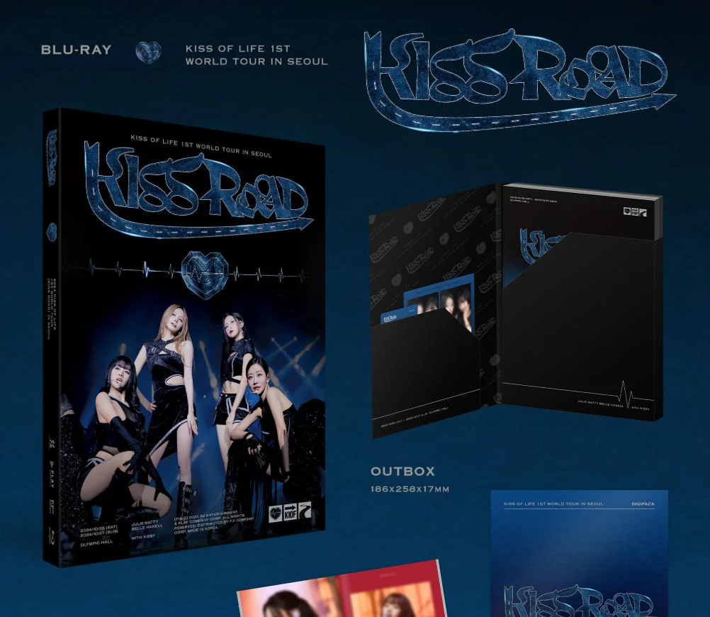 KISS OF LIFE - 1ST WORLD TOUR 'KISS ROAD' IN SEOUL (BLU-RAY) - Image 2