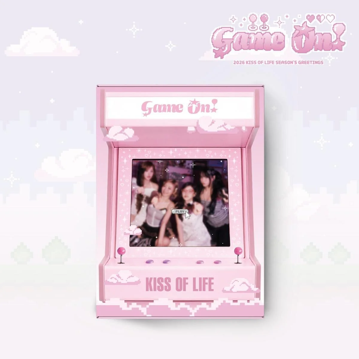 KISS OF LIFE - 2026 SEASON'S GREETINGS (GAME ON!) + Extra Photocard
