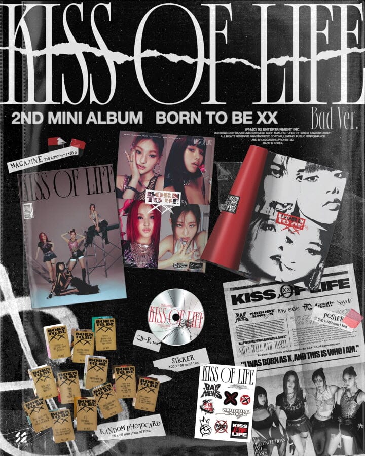 KISS OF LIFE - BORN TO BE XX (2ND MINI ALBUM) - Image 3