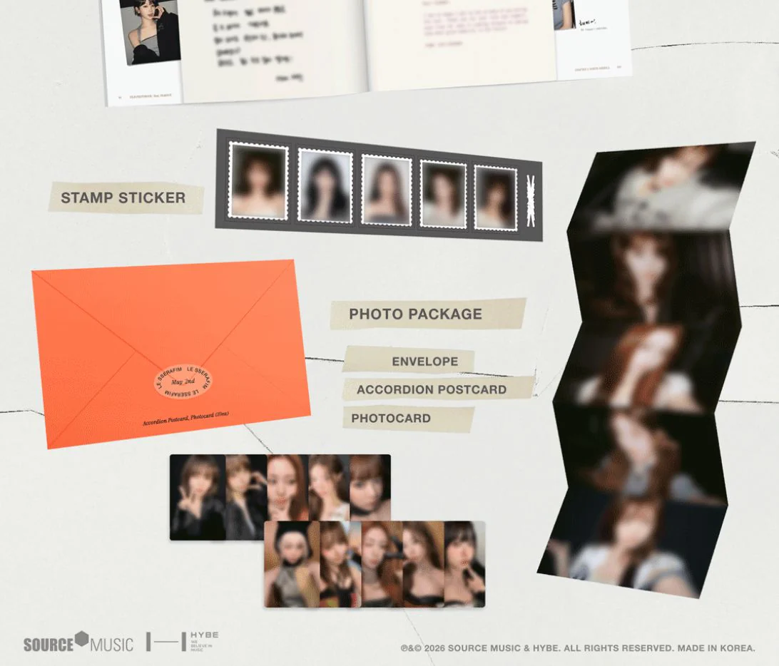 LE SSERAFIM - FILM PHOTOBOOK : DEAR, FEARNOT - Image 3