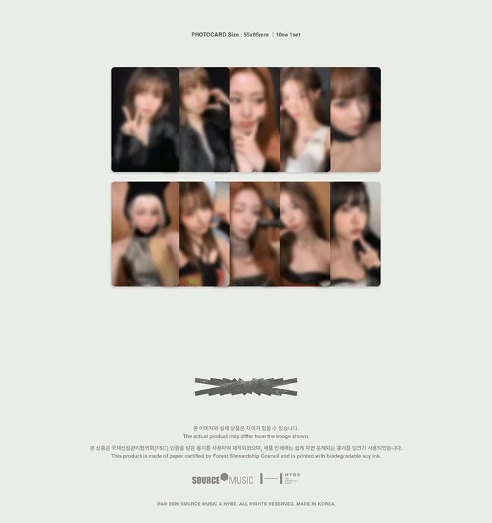 LE SSERAFIM - FILM PHOTOBOOK : DEAR, FEARNOT - Image 7