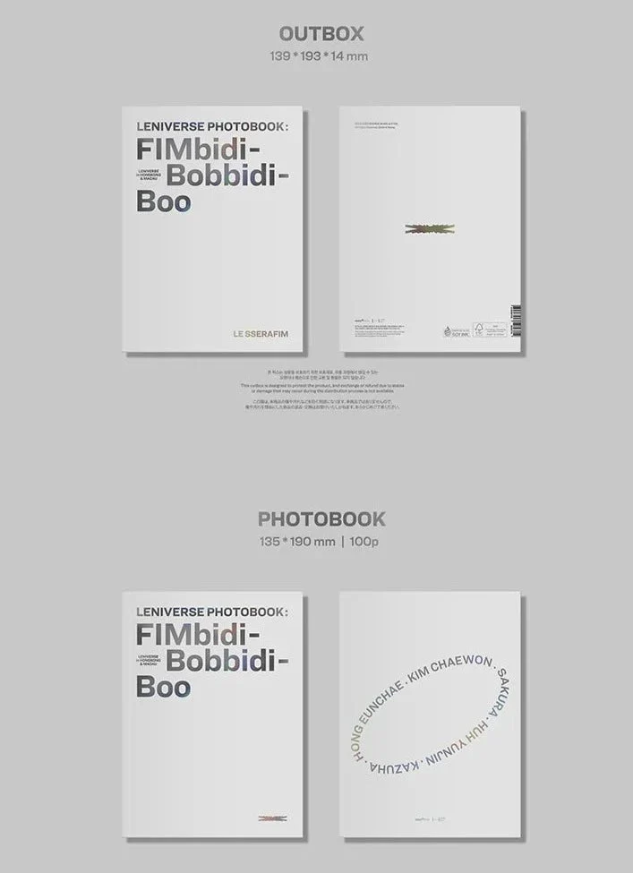 LE SSERAFIM - LENIVERSE PHOTOBOOK: FIMBIDI-BOBBIDI-BOO - Image 3