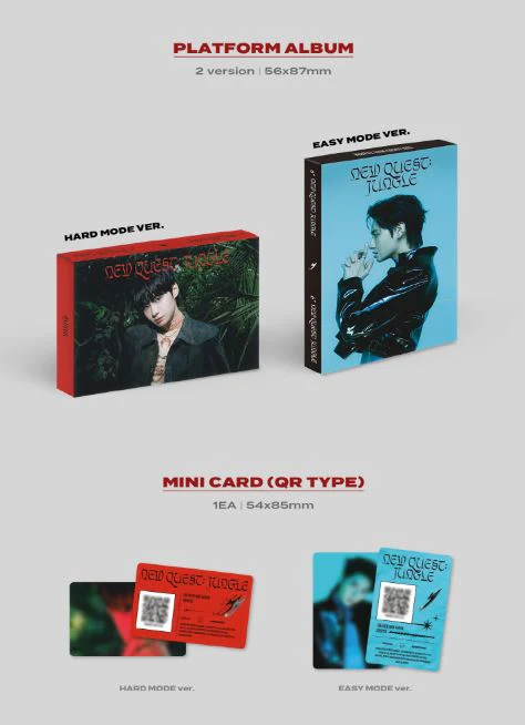 LEE JINHYUK - NEW QUEST: JUNGLE (THE 6TH MINI ALBUM) PLATFORM ALBUM - Image 2