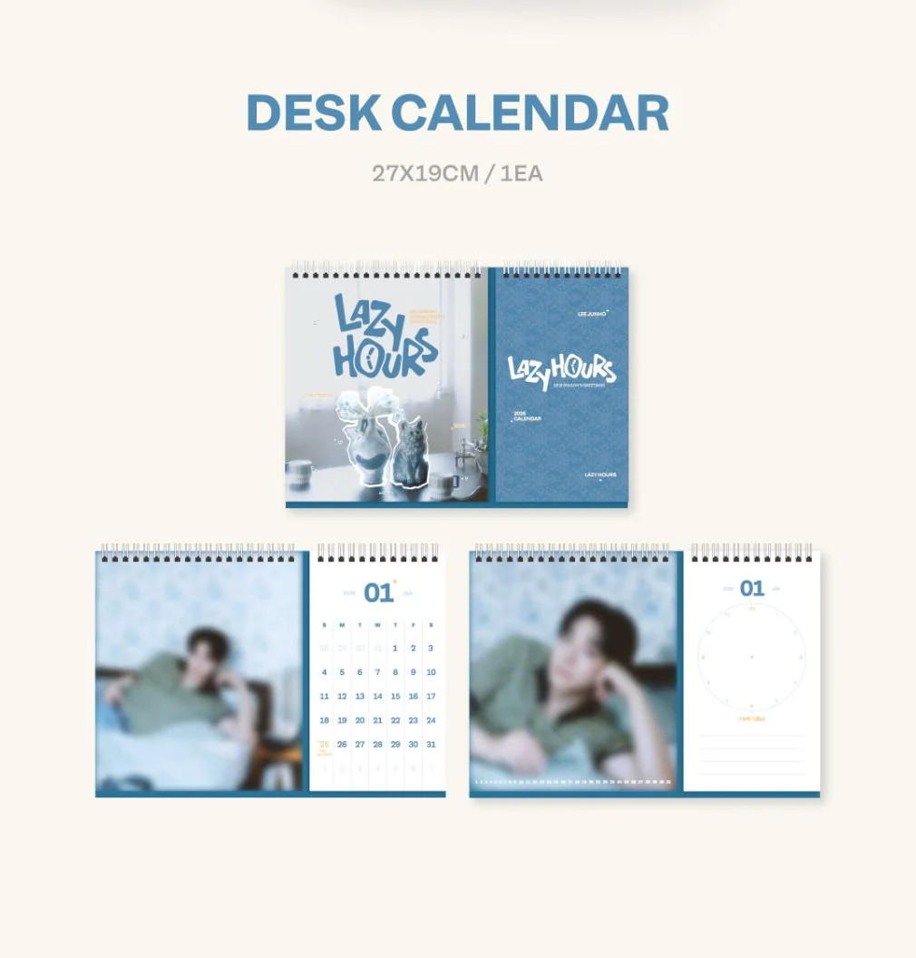 LEE JUNHO (2PM) - 2026 SEASON'S GREETINGS (LAZY HOURS) - Image 3