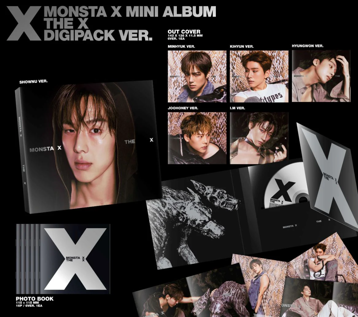 MONSTA X - THE X (DIGIPACK VER.) (LIMITED EDITION) - Image 2