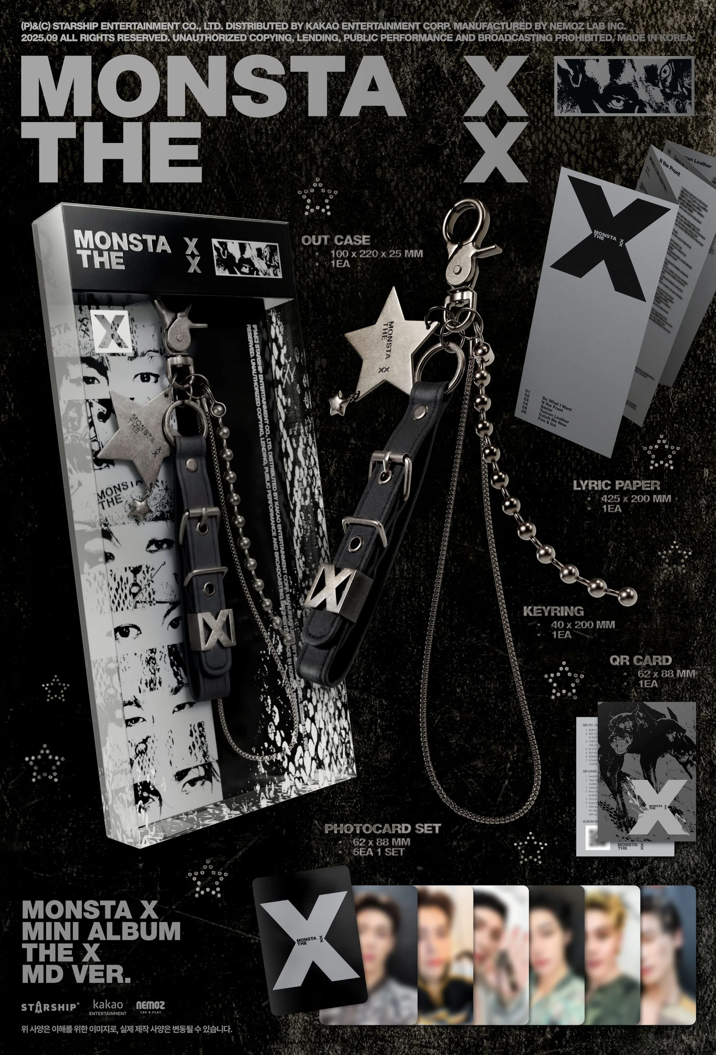MONSTA X - THE X (MD VER.) - Image 2