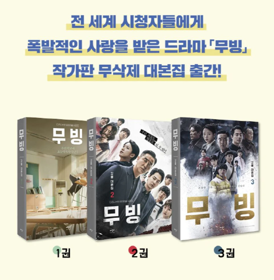 MOVING - SCRIPT BOOK 1-3 SET - Image 2