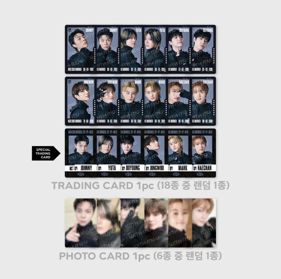 NCT 127 - RANDOM TRADING CARD SET (4TH TOUR ‘NEO CITY : SEOUL – THE MOMENTUM’ MD) - Image 3