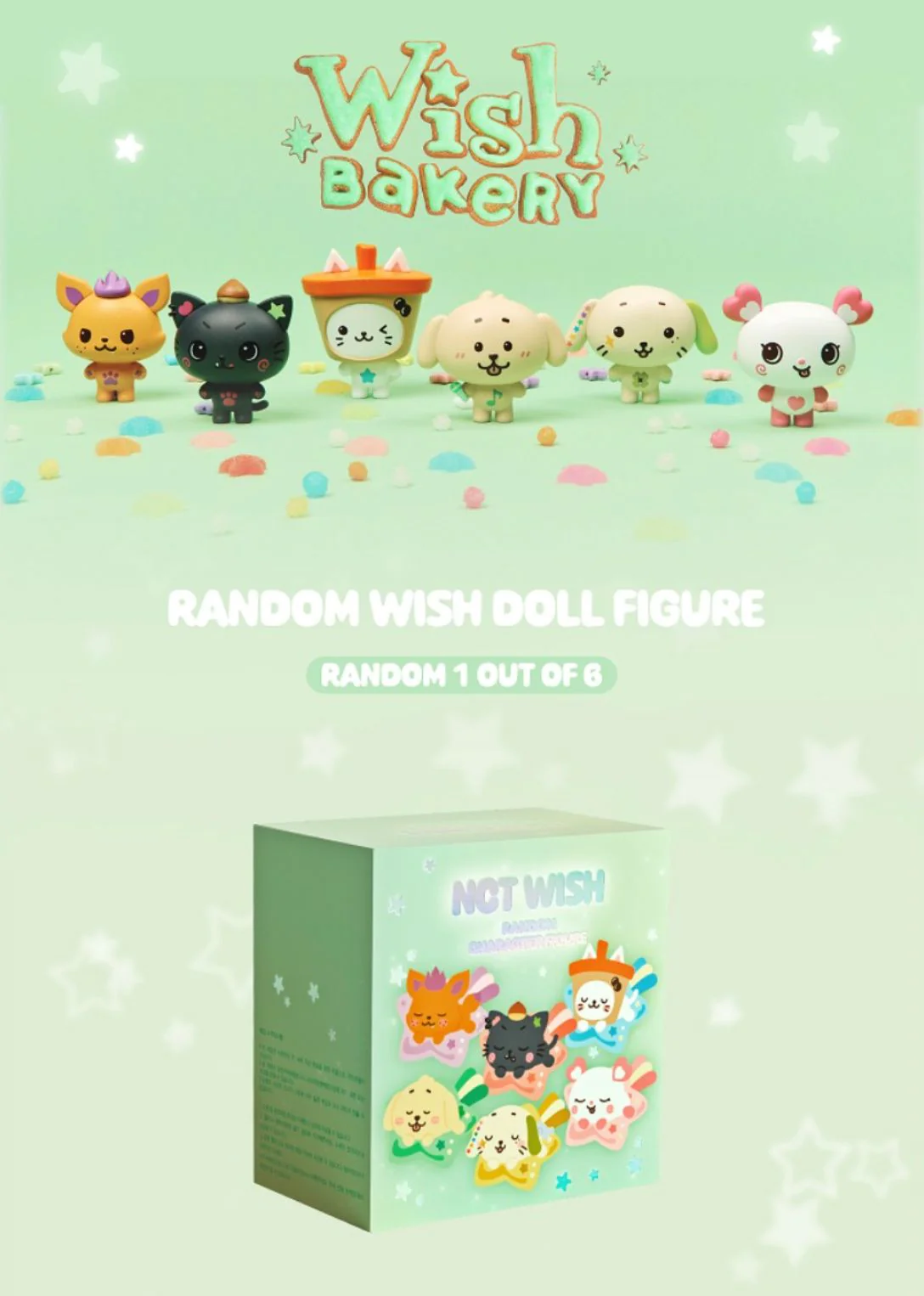 NCT WISH - WISH DOLL FIGURE (WISH BAKERY) - Image 2