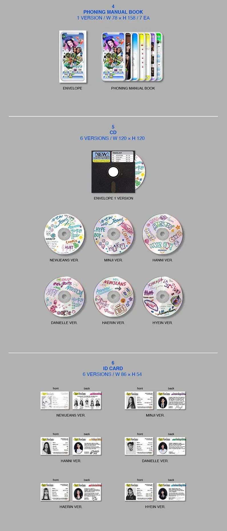NewJeans - 1st EP [New Jeans] Bluebook Ver. - Image 11