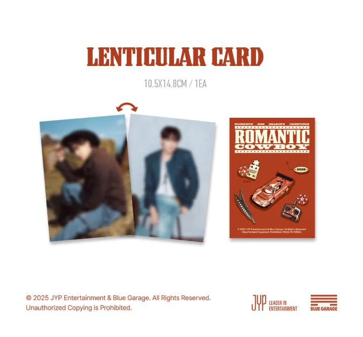NICHKHUN (2PM) - 2026 SEASON'S GREETINGS (ROMANTIC COWBOY) + Special Photocard - Image 10