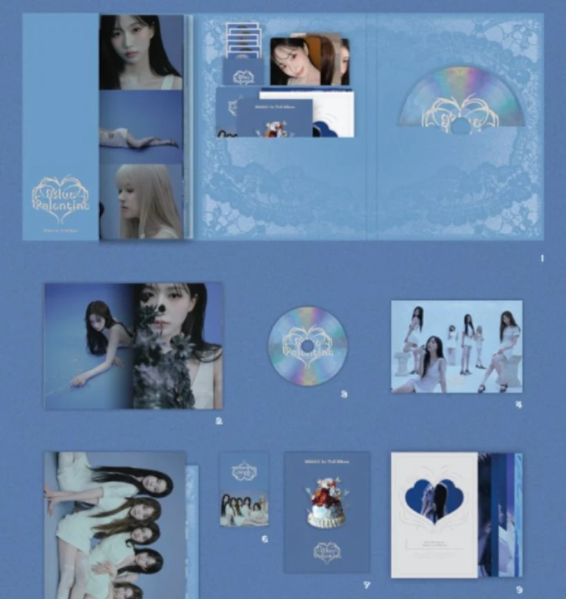 NMIXX - BLUE VALENTINE + Apple Music Photocard - Image 3