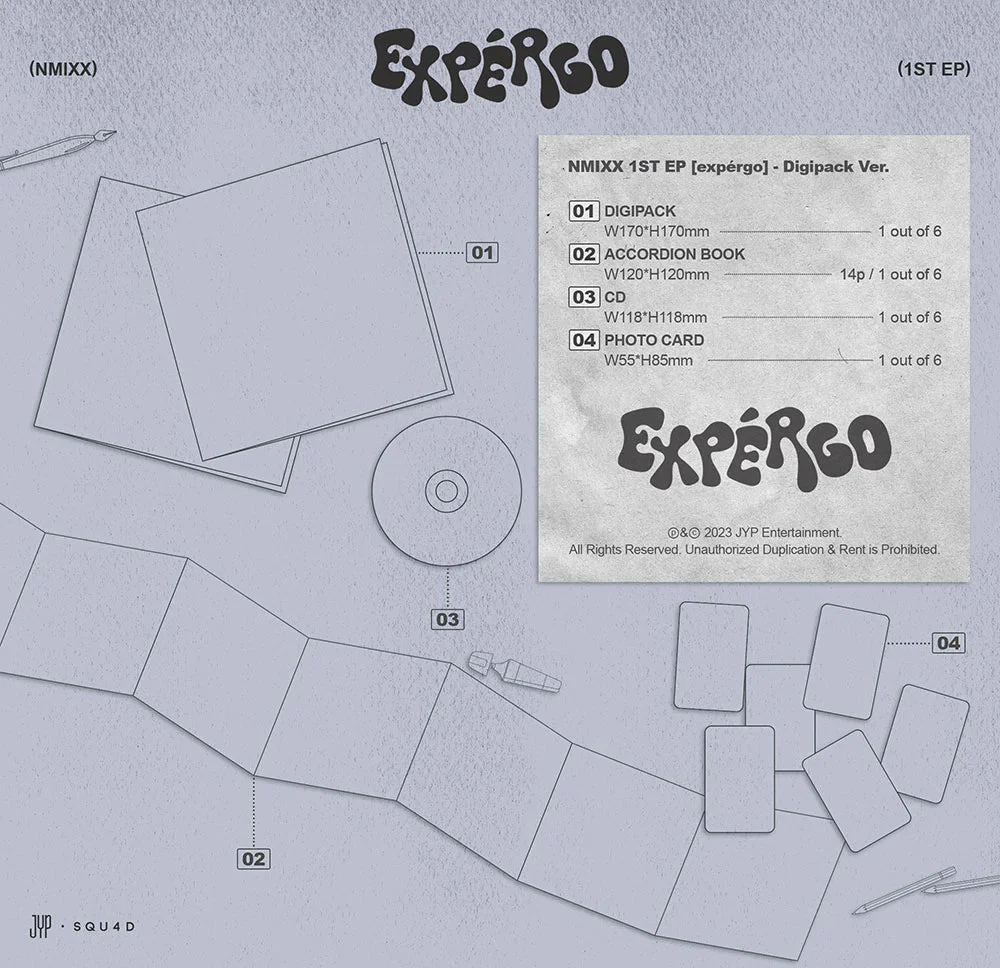NMIXX - EXPERGO (1ST EP) DIGIPACK VER. - Image 2