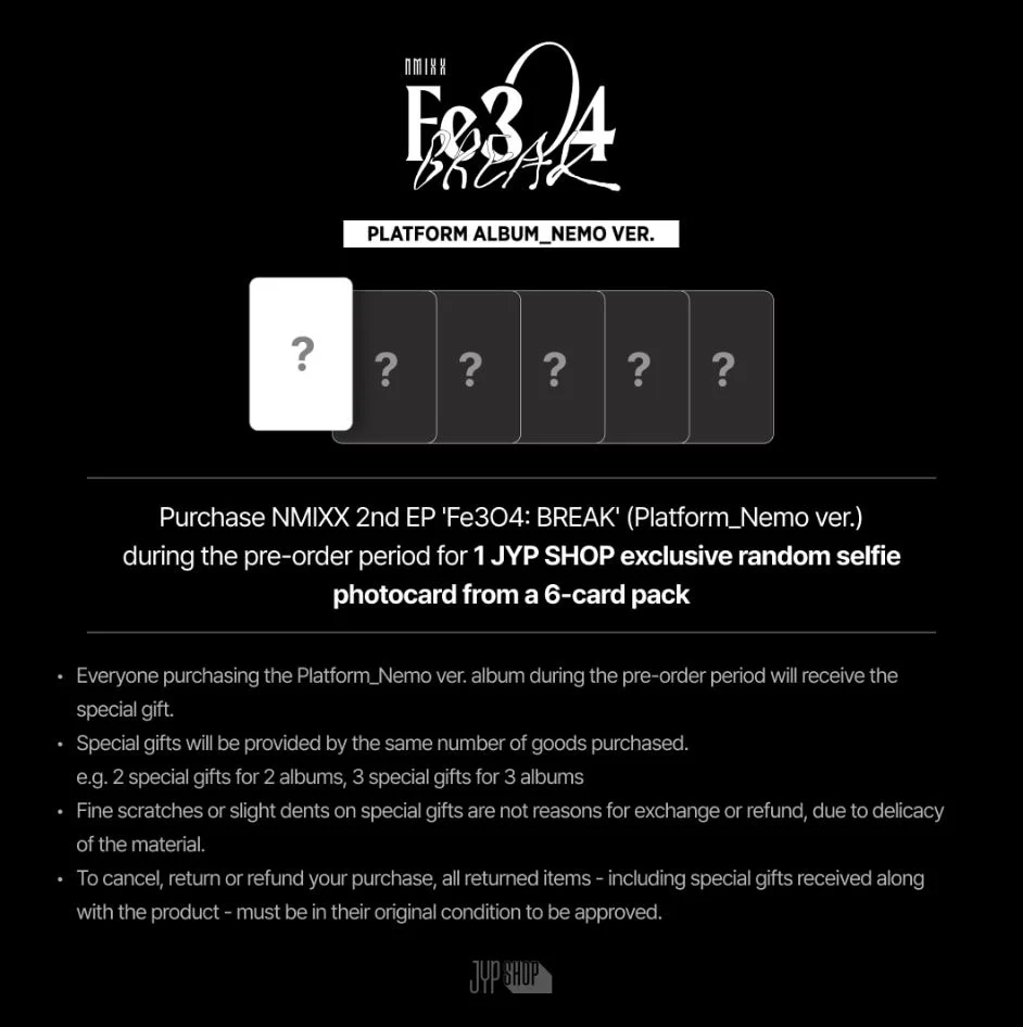 NMIXX - FE304 BREAK (2ND MINI ALBUM) PLATFORM NEMO VER. - Image 3