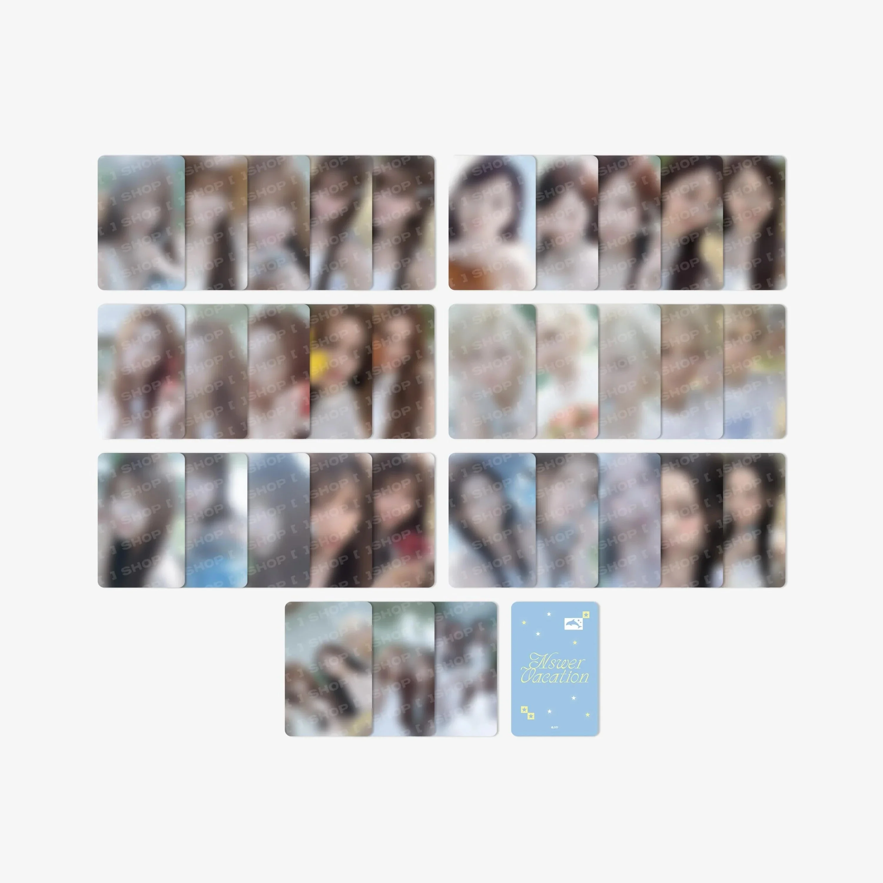 NMIXX - TRADING CARD (1ST FAN MEETING 'NSWER VACATION' OFFICIAL MD)