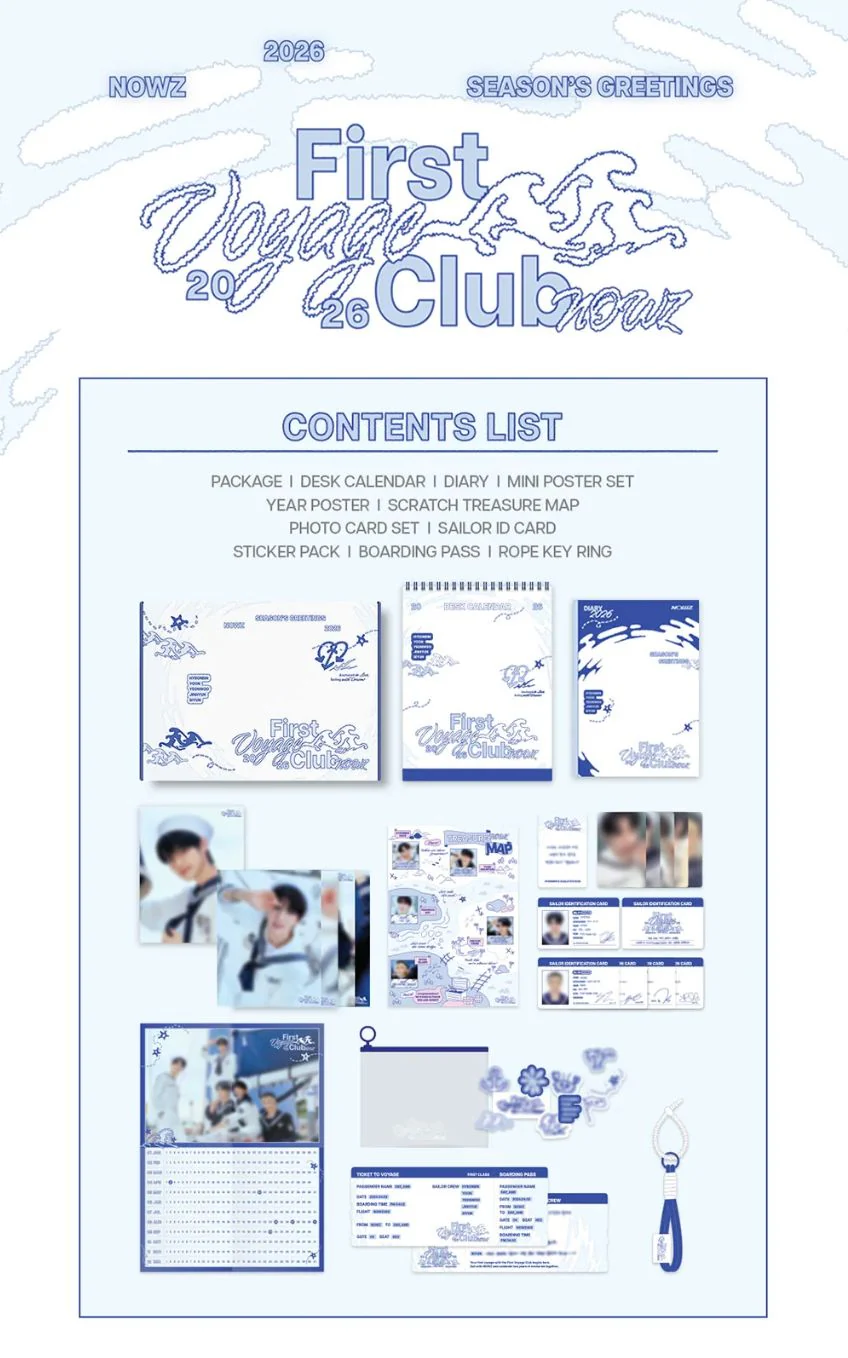 NOWZ - 2026 SEASON'S GREETINGS (FIRST VOYAGE CLUB) - Image 2