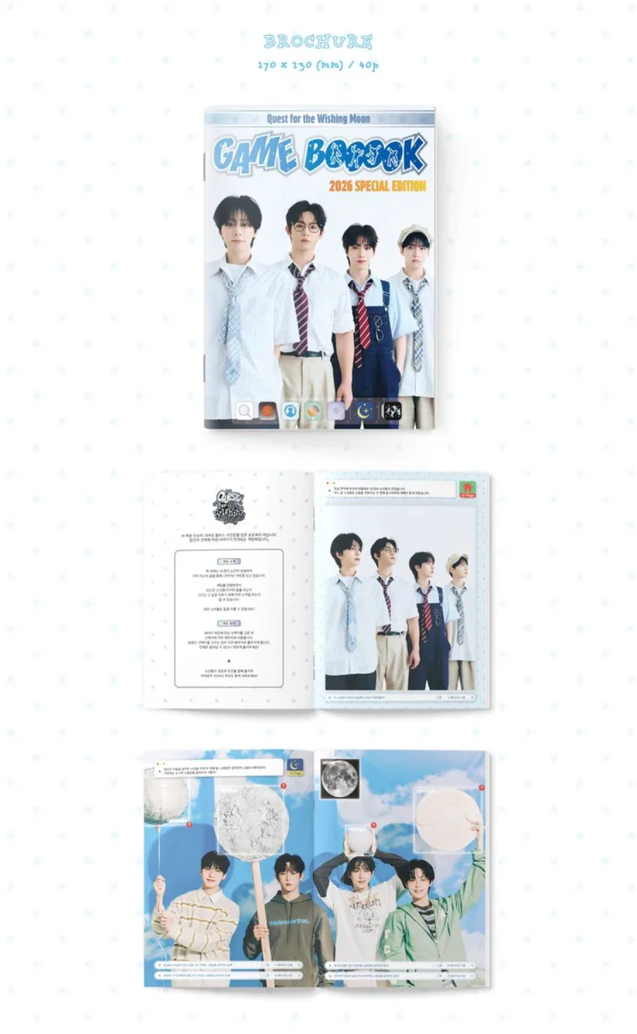 ONEUS - 2026 SEASON'S GREETINGS (QUEST FOR THE WISHING MOON) + Bizent Gift - Image 6