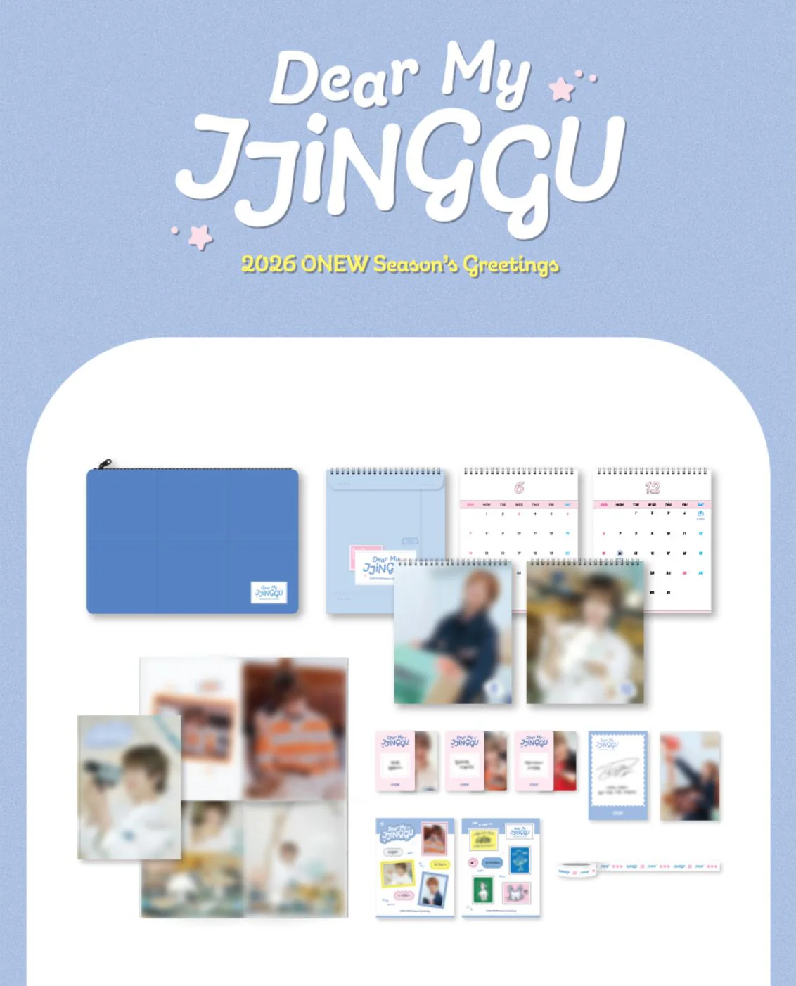 ONEW (SHINEE) - 2026 SEASON'S GREETINGS (DEAR MY JJINGGU) - Image 2
