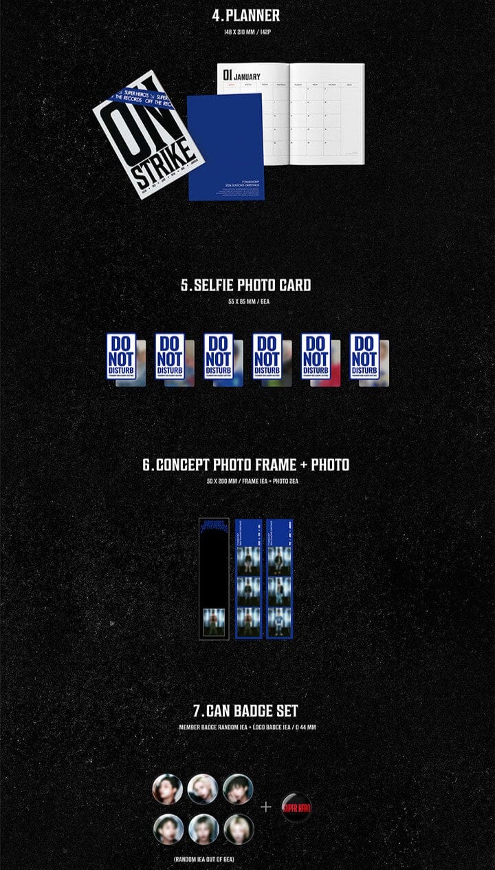 P1HARMONY - 2026 SEASON'S GREETINGS + POB WEVERSE GIFT - Image 5