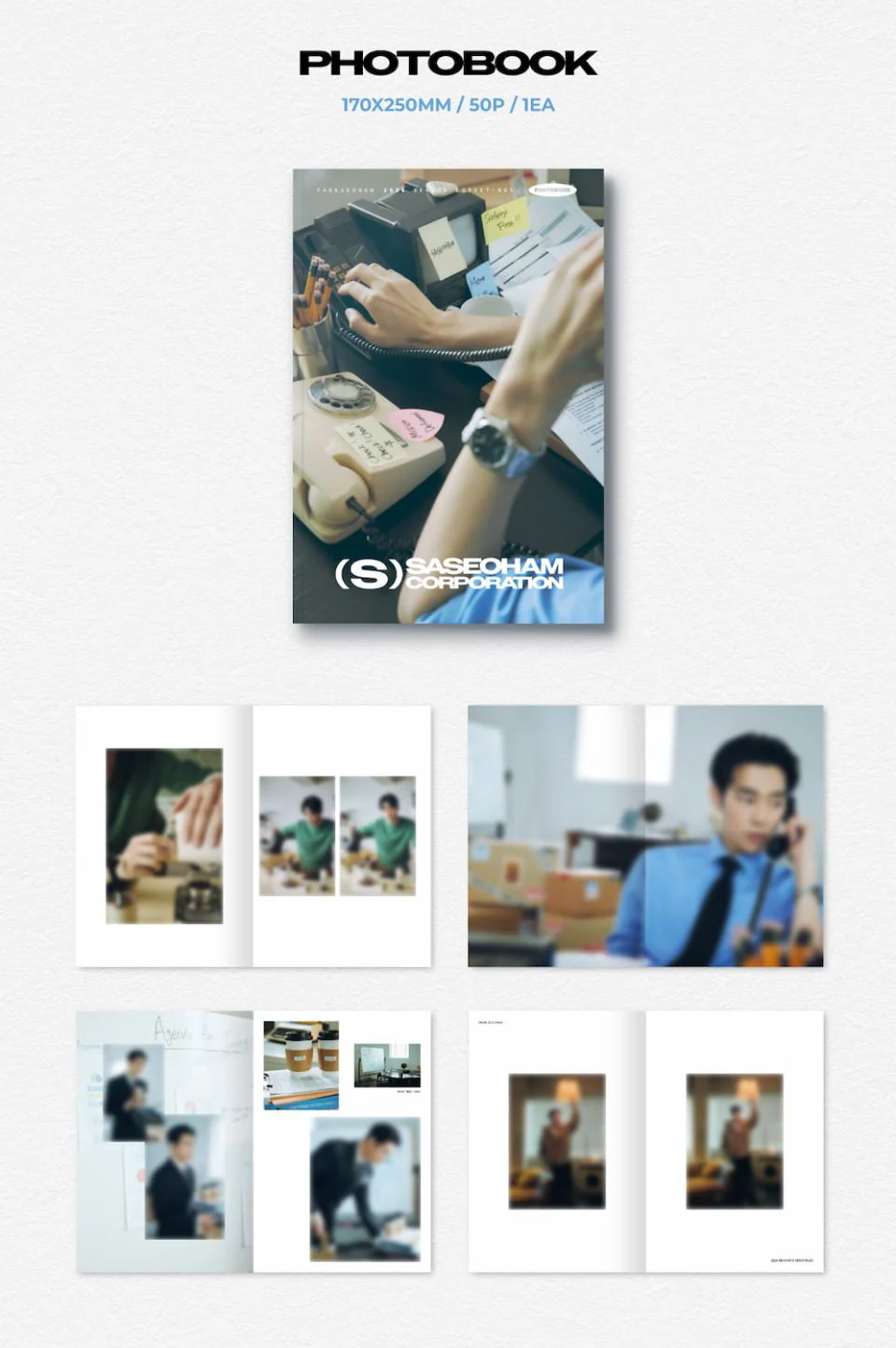 PARK SEO HAM - 2026 SEASON'S GREETINGS (SASEOHAM CORPORATION) + Extra Photocard - Image 6
