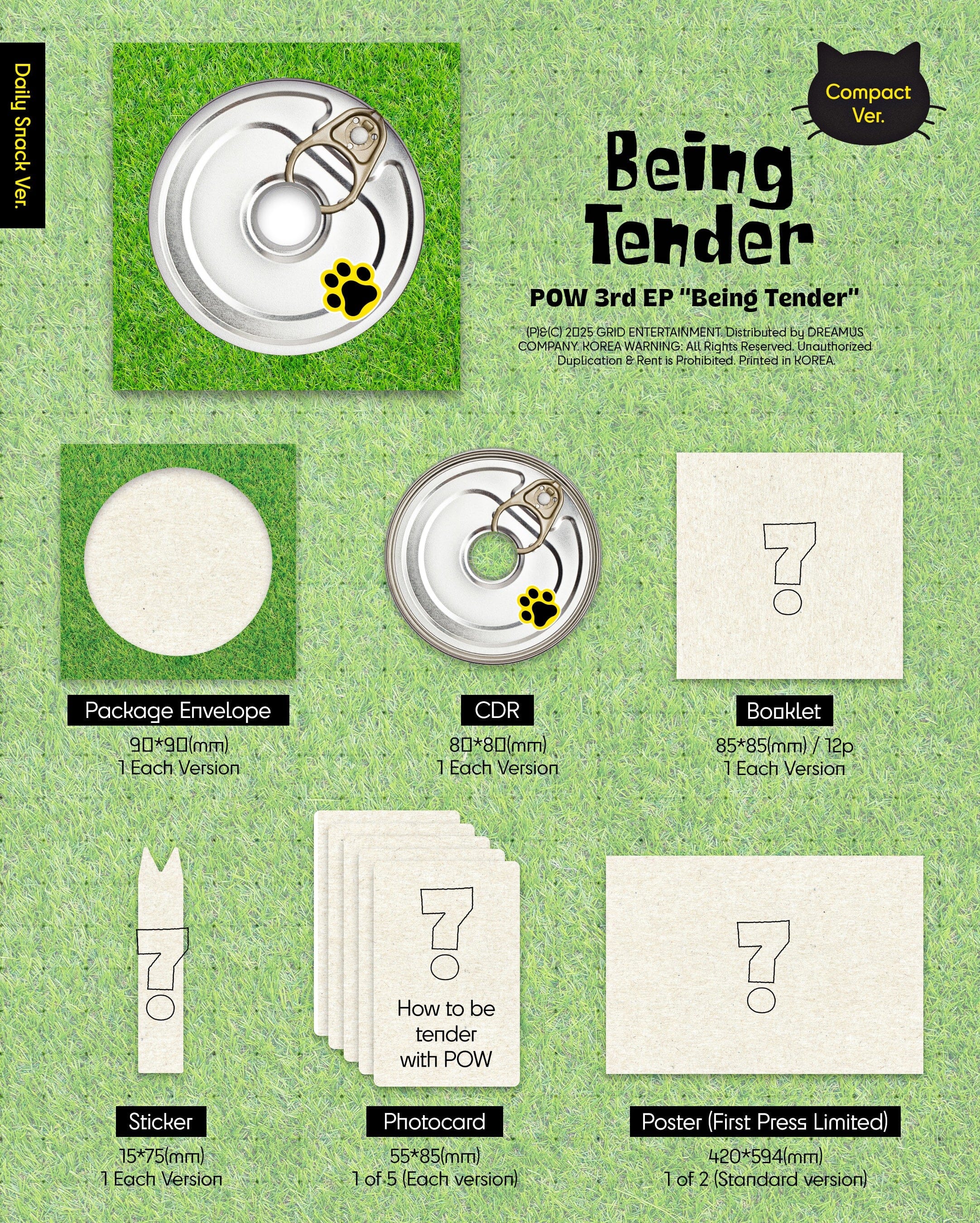 POW - BEING TENDER (COMPACT VER.) - Image 2