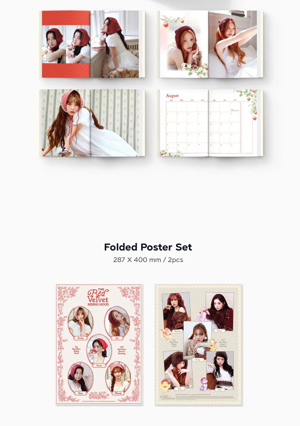 RED VELVET – 2026 SEASON'S GREETINGS + Special Photocard Set - Image 4