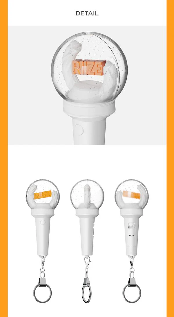 RIIZE - OFFICIAL MINI FANLIGHT KEY RING - Image 3